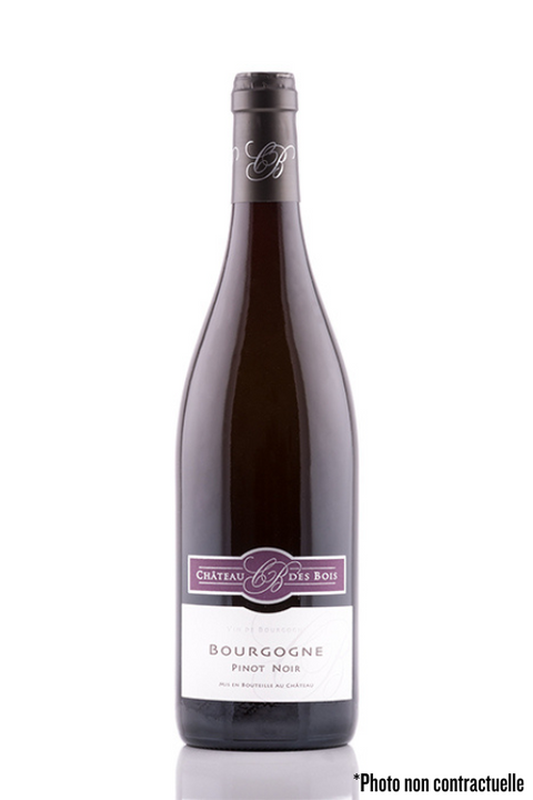 Vin Rouge – Bourgogne Pinot noir – Domaine Château des bois