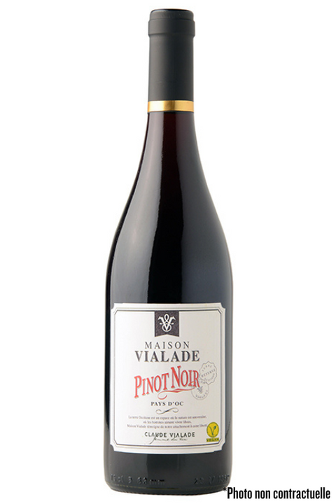 Vin Rouge – IGP OC Pinot noir – Claude Vialade
