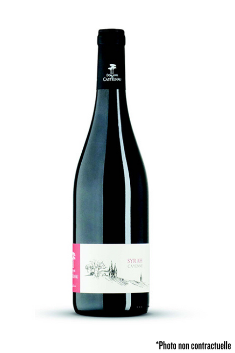 Vin Rouge – IGP OC Syrah – Domaine de Castelnau
