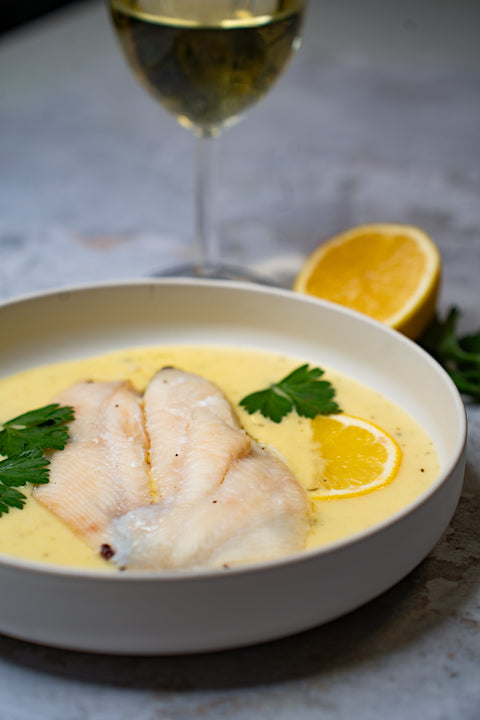 Filet de Saint Pierre sauce citronnée
