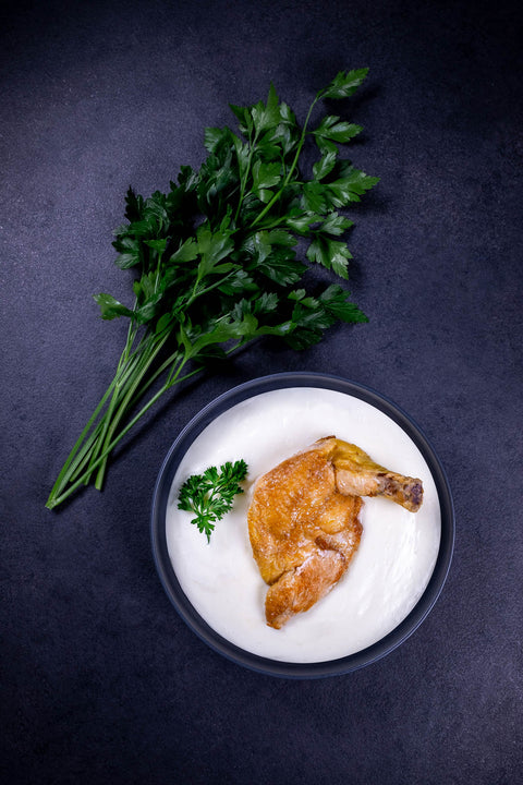 Traiteur poulet fermier à la crème